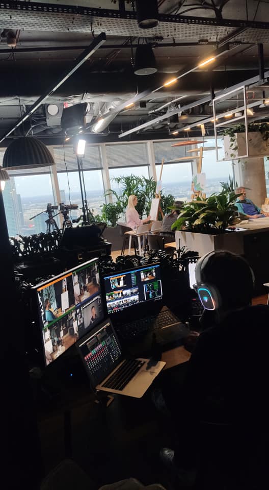 Streaming webinarów i szkoleń za pośrednictwem internetu